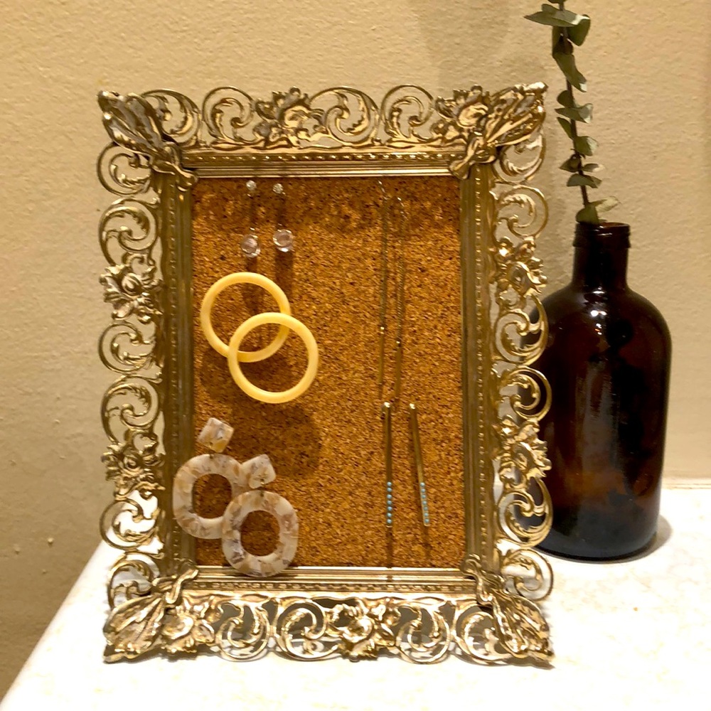 Handmade Cork Jewelry Frame